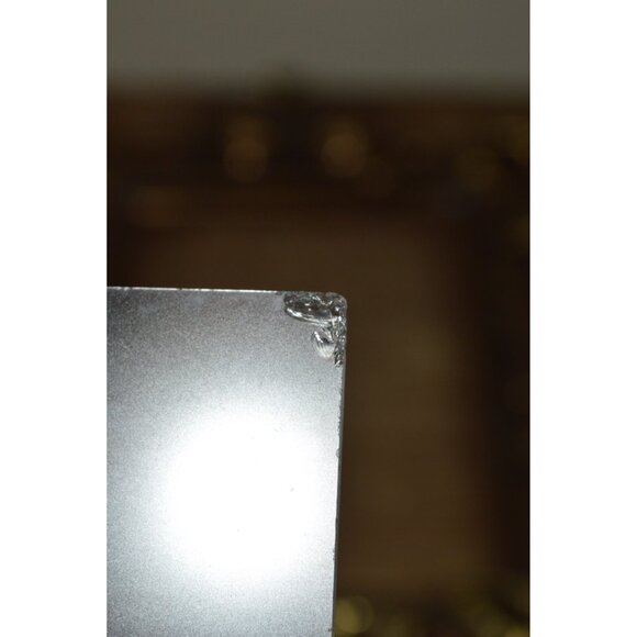 Vintage Metal Ornate Picture Frame Heavy Hollywood Regency Easel Gold Tone READ - Picture 10 of 11